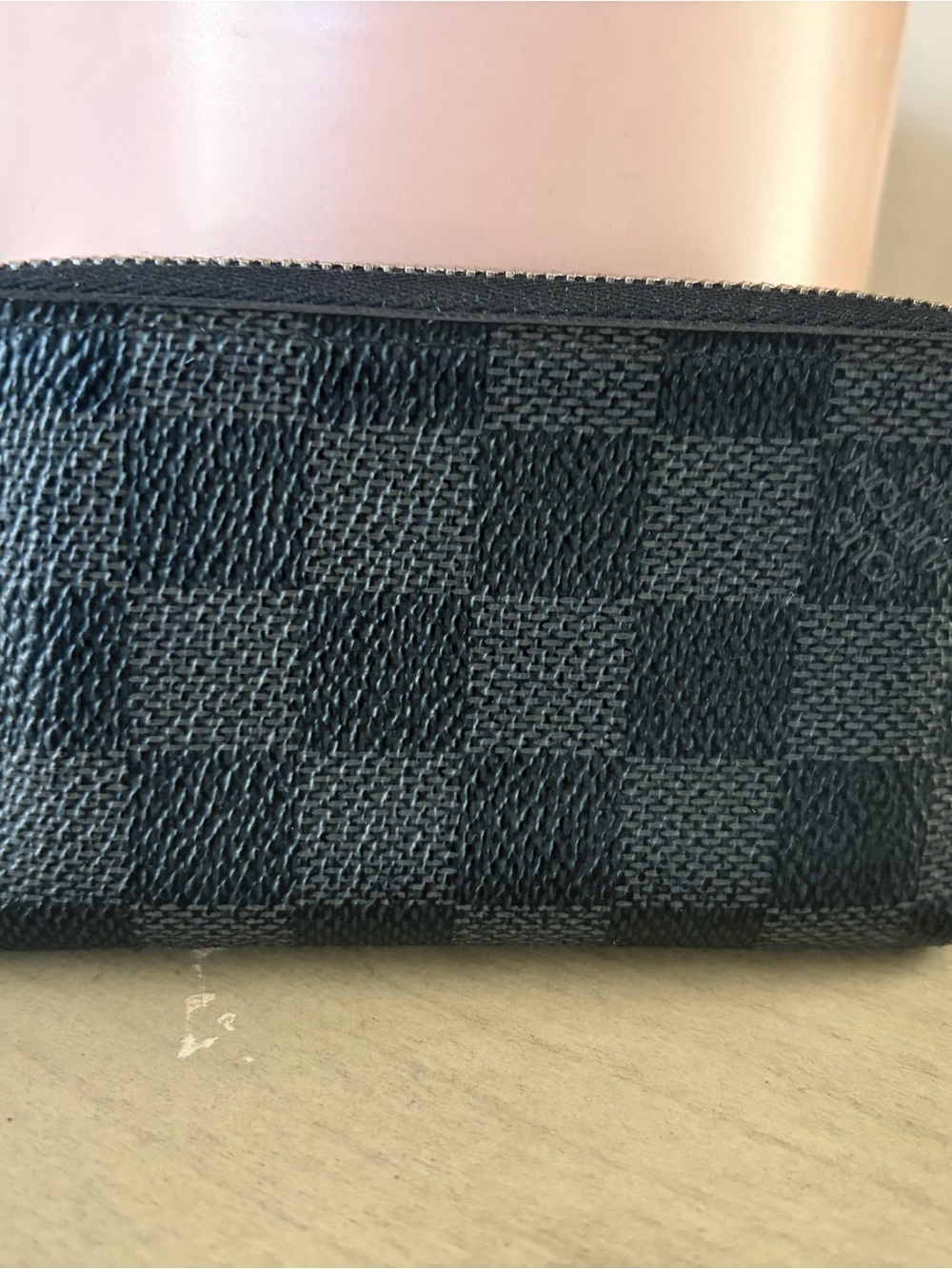 Louis Vuitton Damier Graphite Zip Card Holder